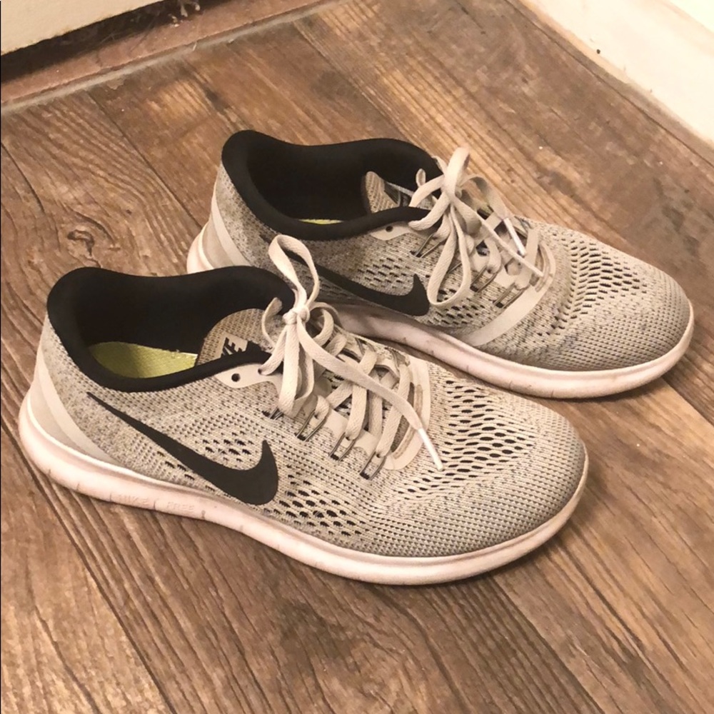 Nike Free RN, size 8.5, gray
